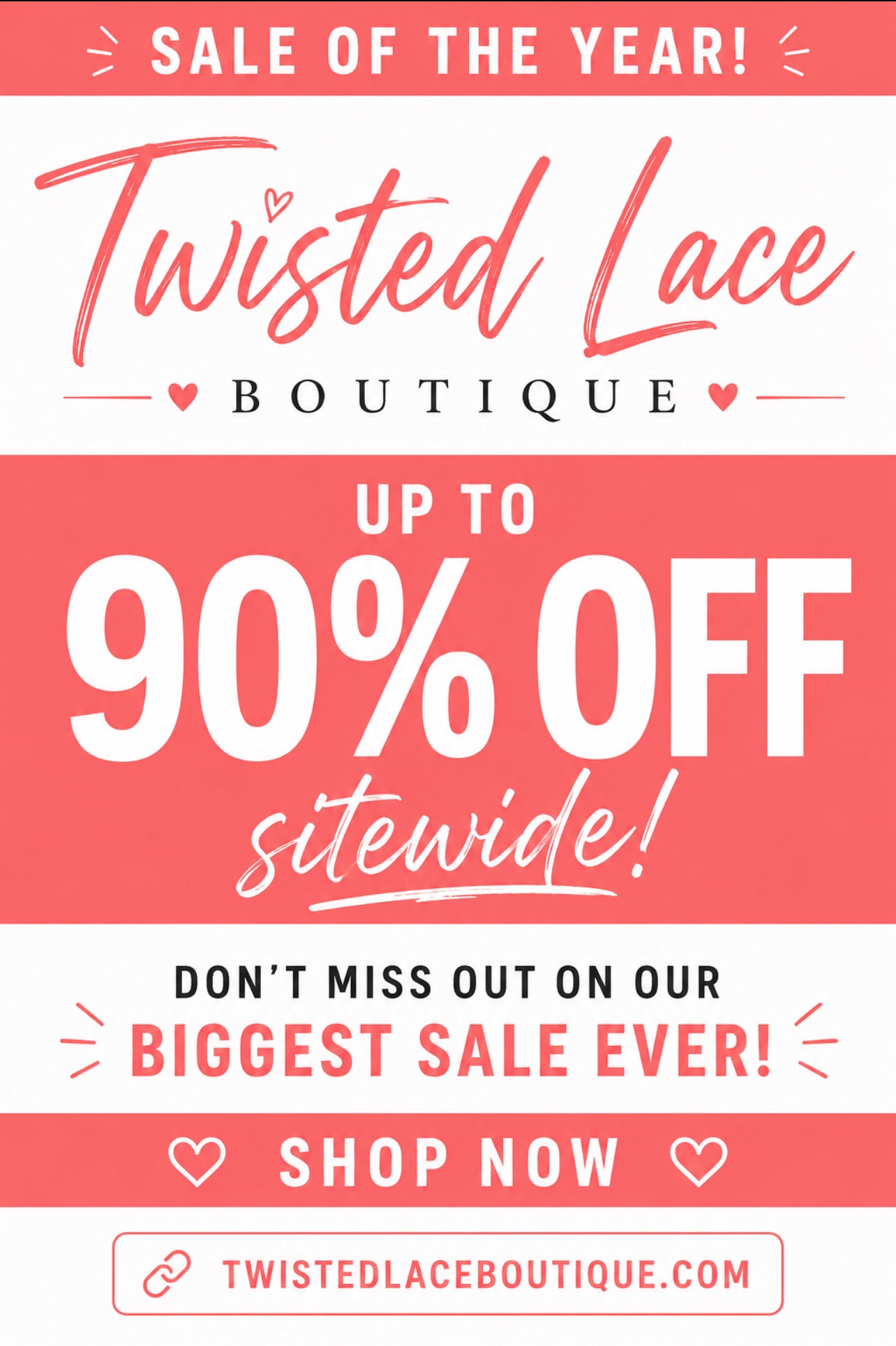 Up to 90% OFF sale