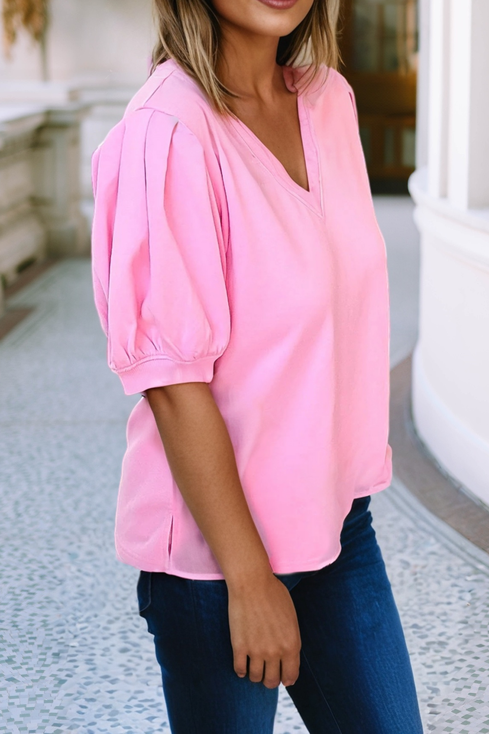 Blushing Beauty Puff Sleeve