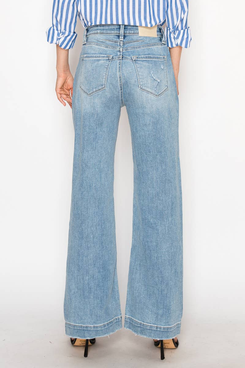 Corset Ultra High Rise Modern Wide Jeans