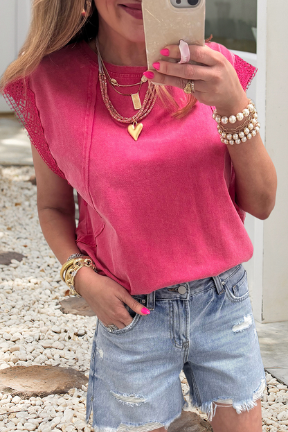 Wild grace mineral wash top
