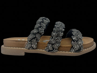 Shine Bright Jeweled Slip on Sandal