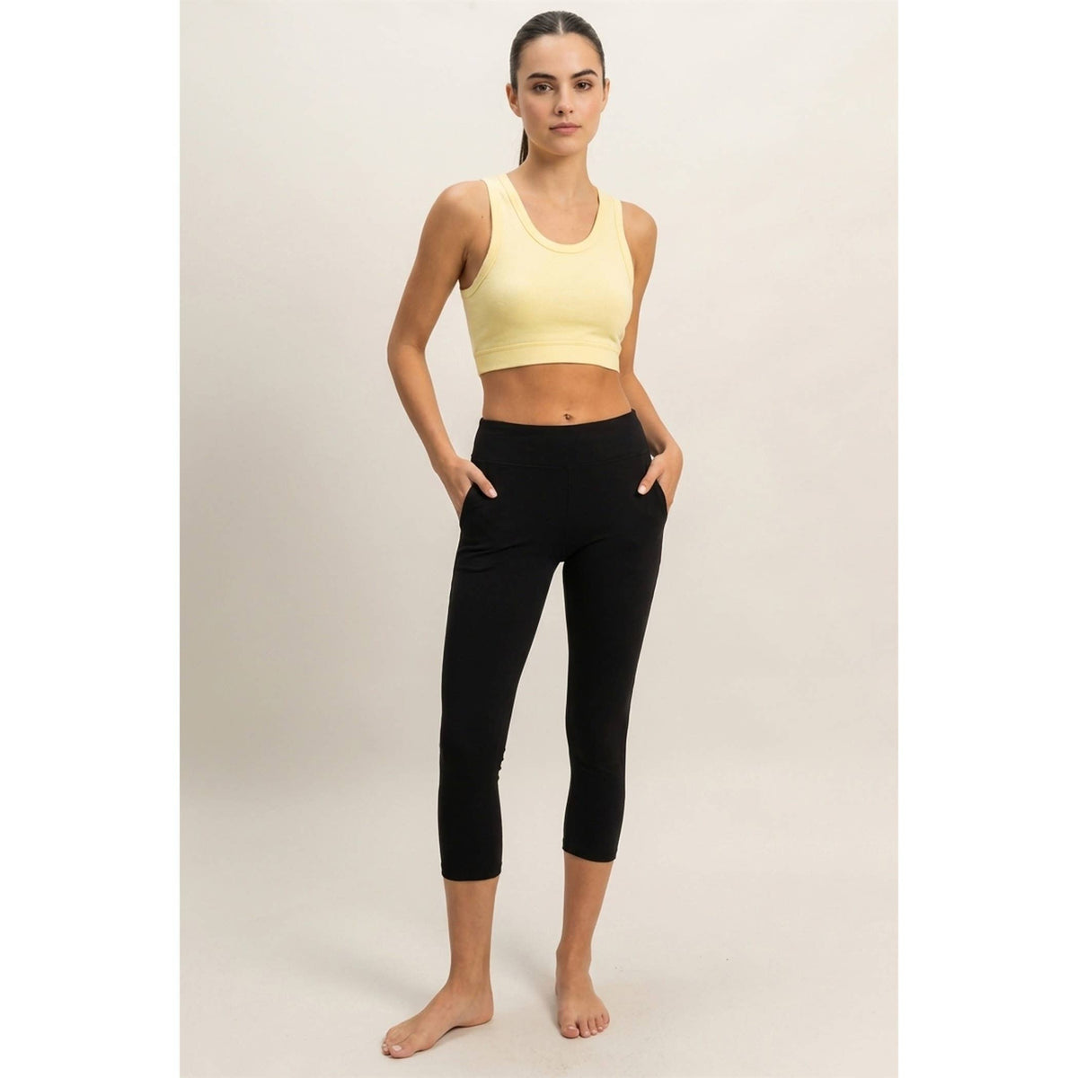 All I need cropped Tank Top