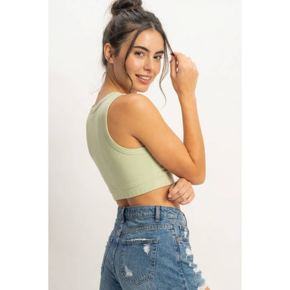 All I need cropped Tank Top