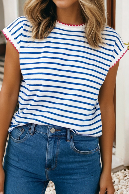 The Pink Lining Stripe Tee
