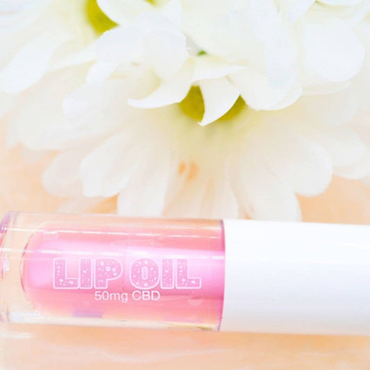 CBD Hydrating Lip Oil - Strawberry