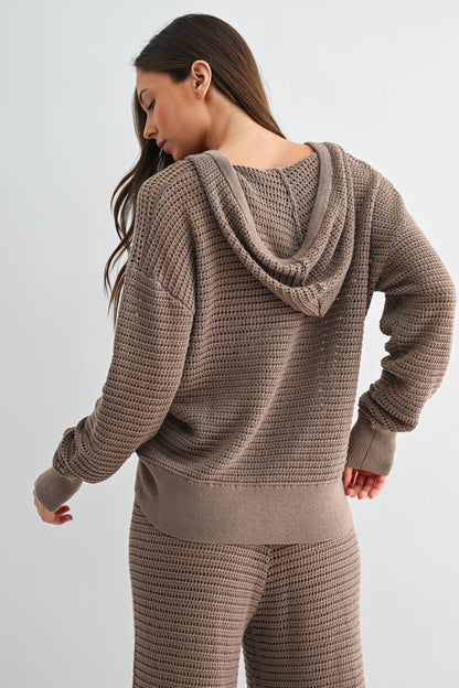 Breezy Crochet Hoodie