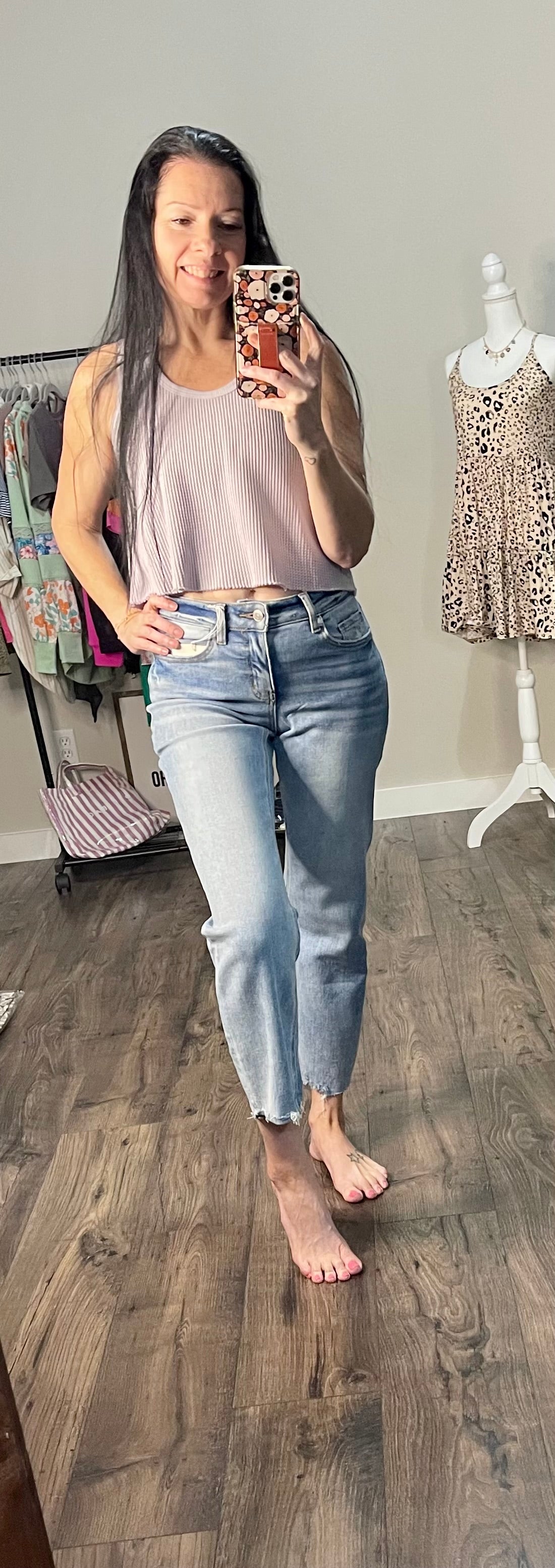The Free Spirit Waffle Crop