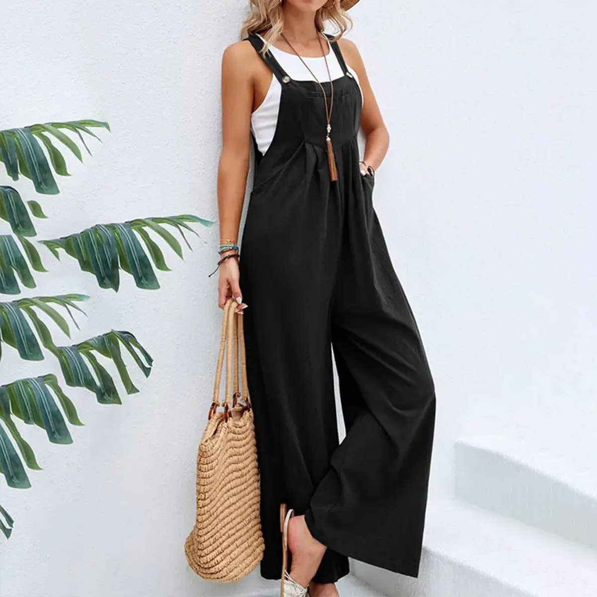 Easy Days Mid-Waist Overall