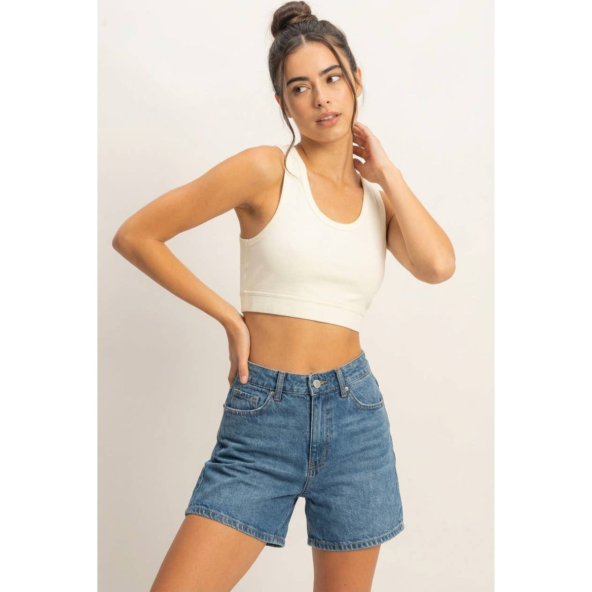 All I need cropped Tank Top