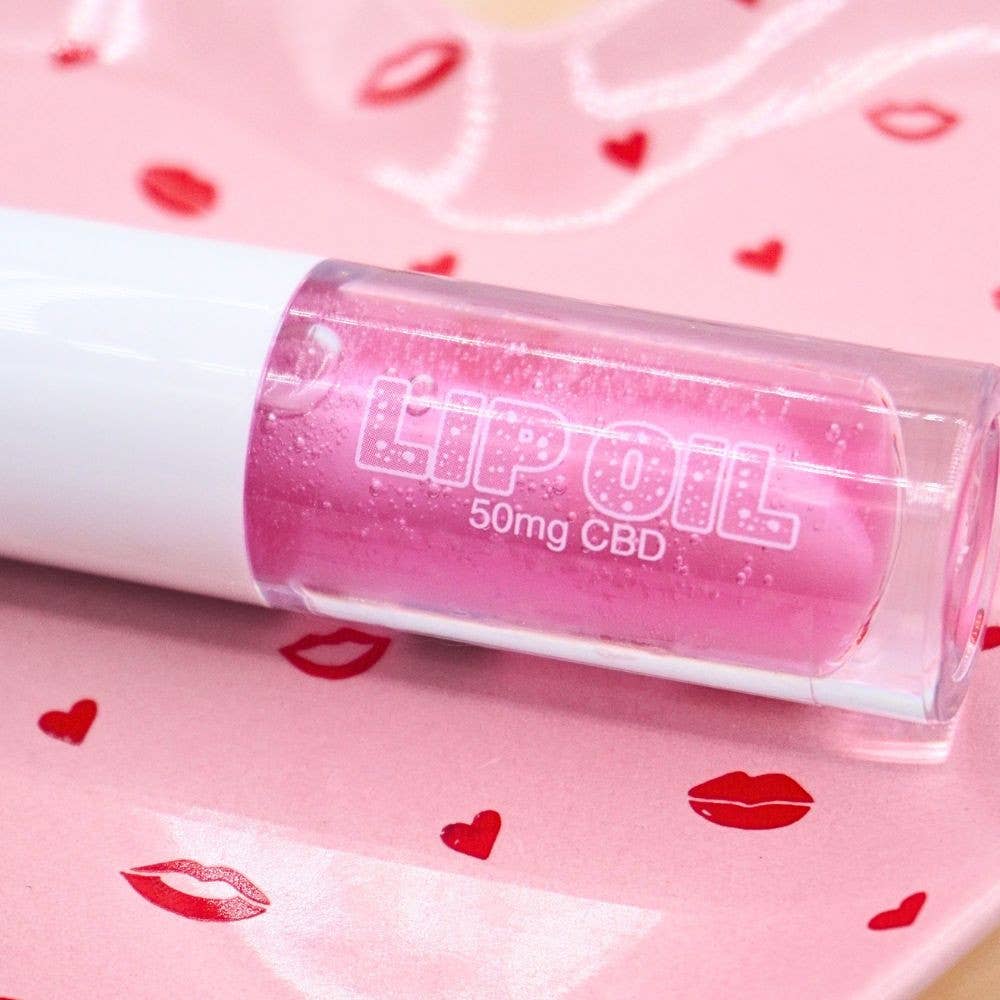 CBD Hydrating Lip Oil - Strawberry