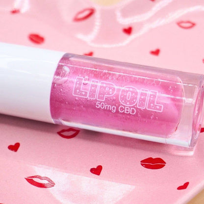 CBD Hydrating Lip Oil - Strawberry
