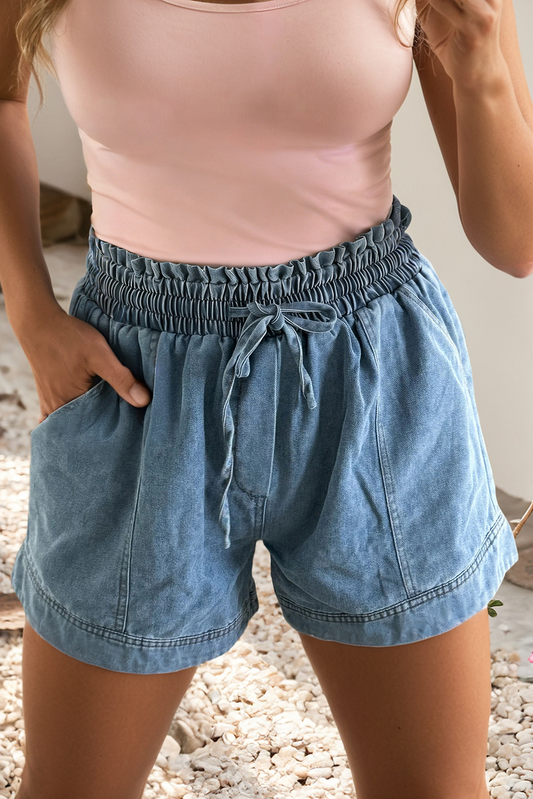 Darlin’ in Denim Shorts