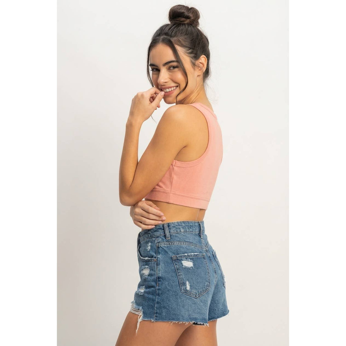 All I need cropped Tank Top