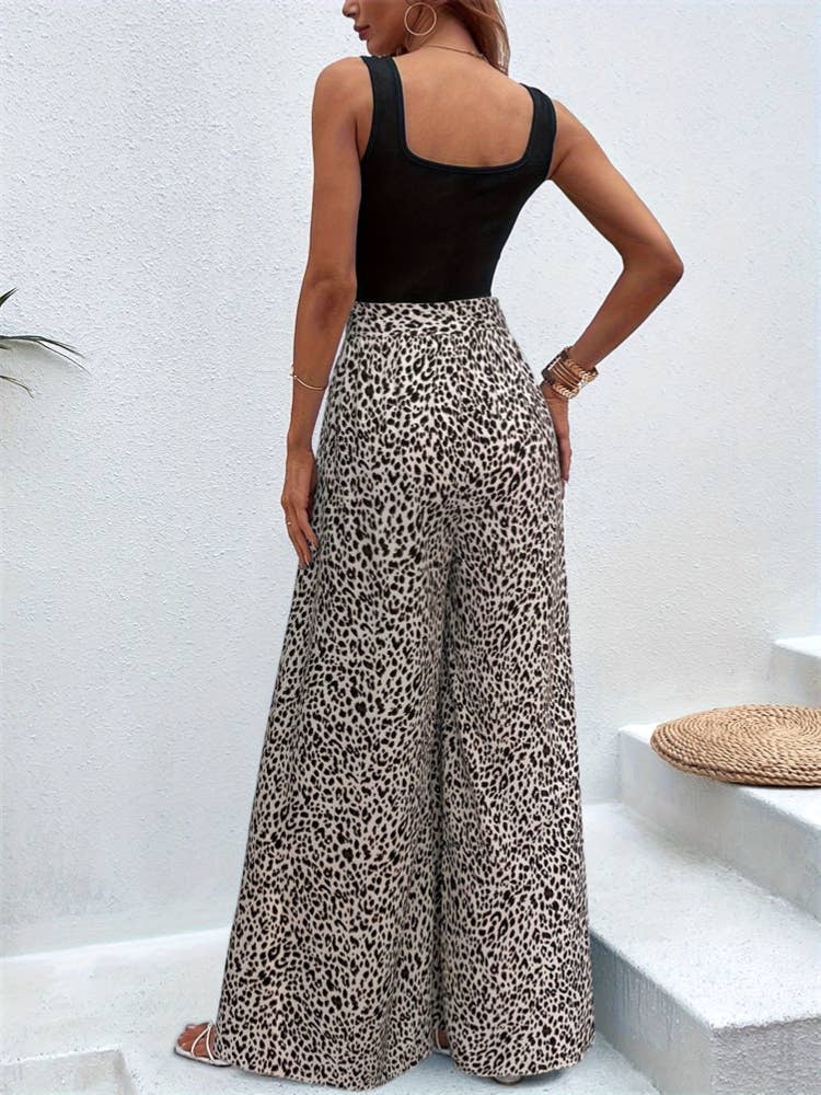 Wild Tie Affair Wide Leg Pant