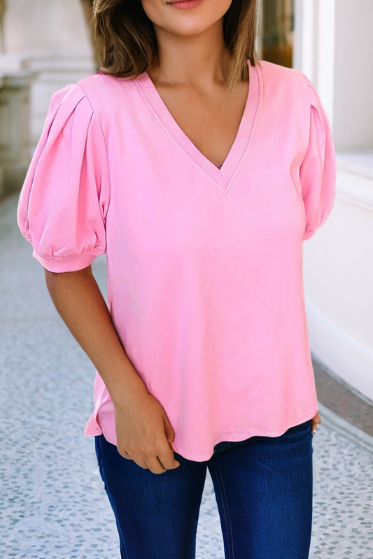 Blushing Beauty Puff Sleeve