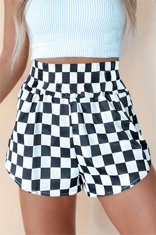 Check Me Out High Waist Casual Shorts