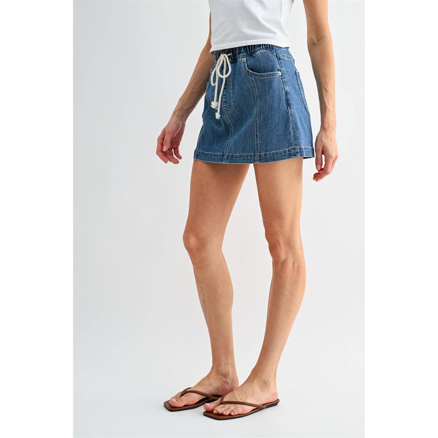 UpTown High-Rise Mini Skirt