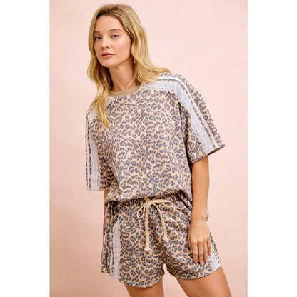 Wild Charm Eyelet Sleeve Top