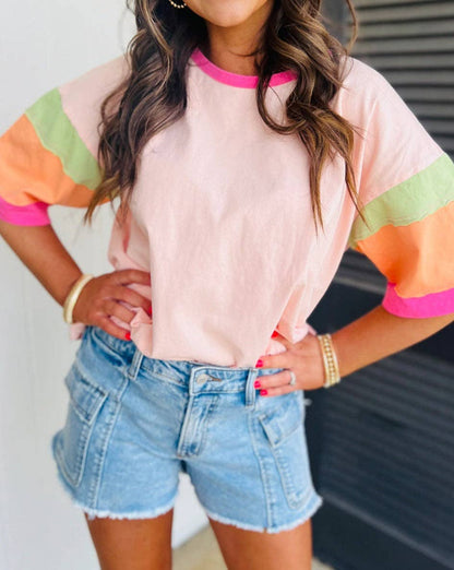Sunset Sherbet Oversize Tee